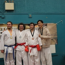 Victoria Open - Mens Black Belt Kumite Medalists