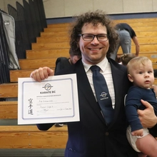 Victoria Open 2024 - Sensei Nick, now a Certified Provincial Judge A